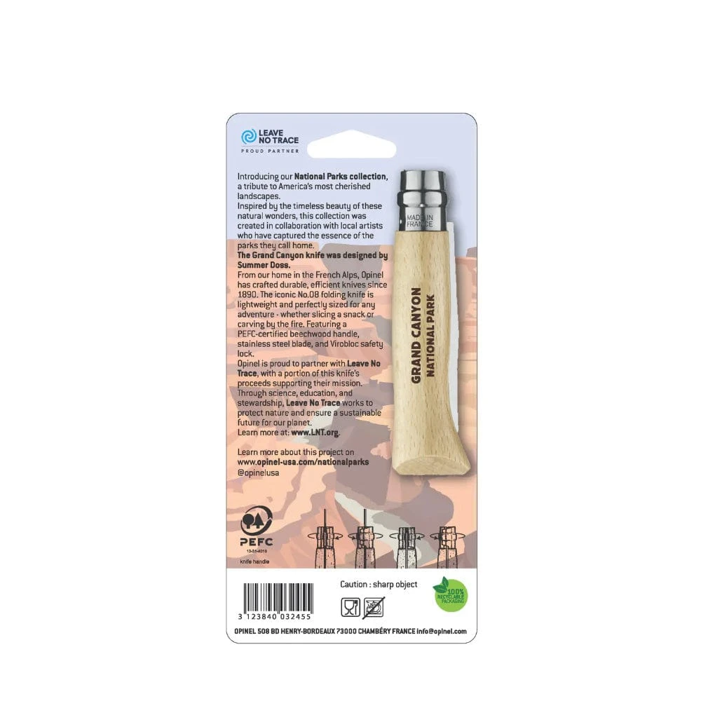 Opinel No.08 Grand Canyon National Park Folding Pocket Knife 2 Opinel No.08 Grand Canyon National Park Folding Pocket Knife - Image 2