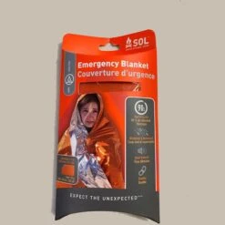 SOL High-Visibility Orange Heatsheets Emergency Blanket – Heat Reflective Survival Wrap