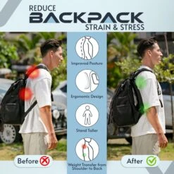 VentaPak - Backpack Comfort Accessory Lightweight <12 OZ By VENTAPAK 13 VentaPak - Backpack Comfort Accessory Lightweight <12 OZ By VENTAPAK -Campmor Outdoor Clothing 04