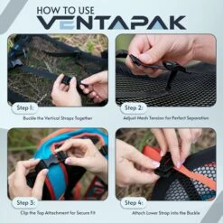 VentaPak - Backpack Comfort Accessory Lightweight <12 OZ By VENTAPAK 15 VentaPak - Backpack Comfort Accessory Lightweight <12 OZ By VENTAPAK -Campmor Outdoor Clothing 06