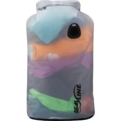 SealLine Discovery View Transparent Dry Bag – PurgeAir Valve and Color-Coded Oval Bottom -Campmor Outdoor Clothing 09661