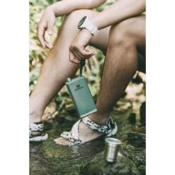 Stanley Hammertone Green 8oz Adventure Series Pre-Party Flask - Leakproof Stainless Steel 6 Stanley Hammertone Green 8oz Adventure Series Pre-Party Flask - Leakproof Stainless Steel -Campmor Outdoor Clothing 10 01564 071