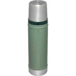Stanley Classic Legendary Bottle 20 Oz – Vacuum Insulated Hammertone Green Stainless Steel Thermos -Campmor Outdoor Clothing 10 11345 001