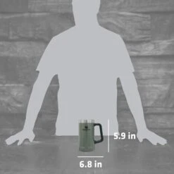 Stanley Adventure Series Hammertone Green Stay-Chill Stein – 24oz Vacuum Insulated Stainless Steel Beer Mug 14 Stanley Adventure Series Hammertone Green Stay-Chill Stein – 24oz Vacuum Insulated Stainless Steel Beer Mug -Campmor Outdoor Clothing 10 11356 0012