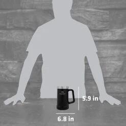 Stanley Adventure Series Hammertone Green Stay-Chill Stein – 24oz Vacuum Insulated Stainless Steel Beer Mug 19 Stanley Adventure Series Hammertone Green Stay-Chill Stein – 24oz Vacuum Insulated Stainless Steel Beer Mug -Campmor Outdoor Clothing 10 11356 0021