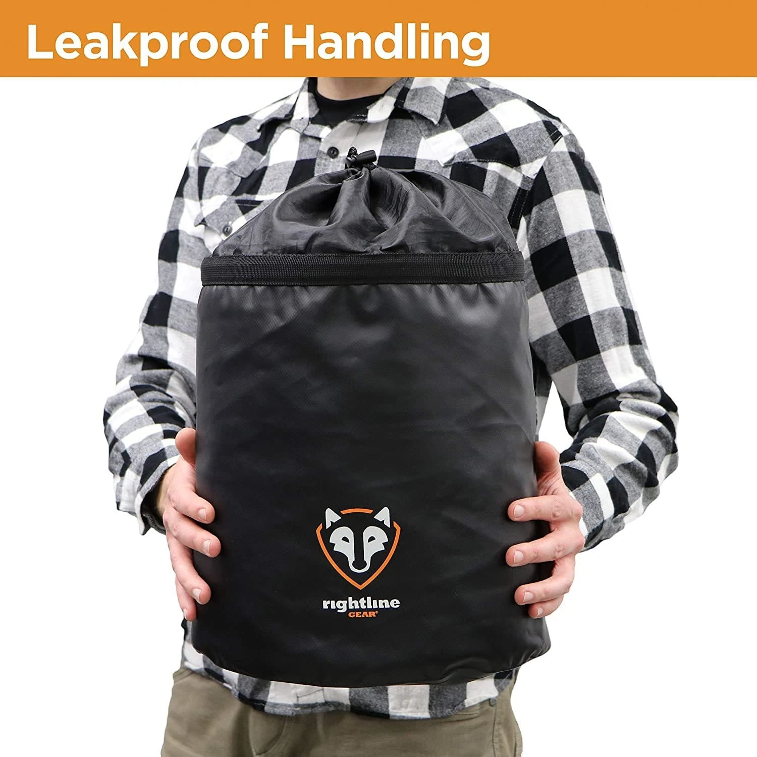 Rightline Gear Black Waterproof Center Console Vehicle Trash Bag – Leakproof PVC Mesh with Drawstring Top 6 Rightline Gear Black Waterproof Center Console Vehicle Trash Bag – Leakproof PVC Mesh with Drawstring Top - Image 6