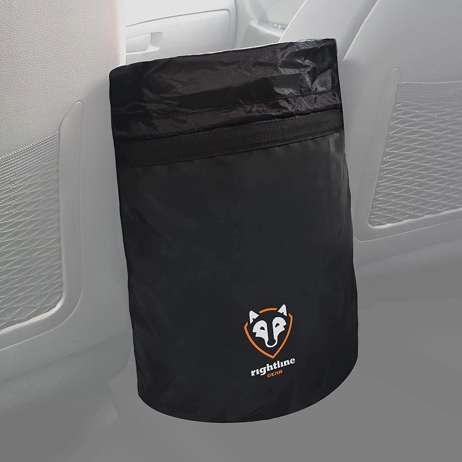Rightline Gear Black Waterproof Center Console Vehicle Trash Bag – Leakproof PVC Mesh with Drawstring Top 1 Rightline Gear Black Waterproof Center Console Vehicle Trash Bag – Leakproof PVC Mesh with Drawstring Top