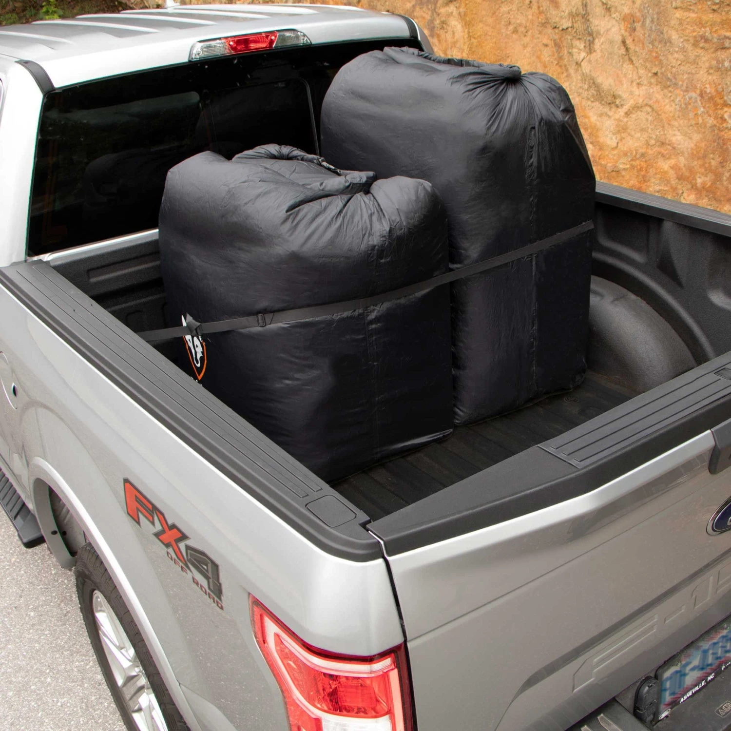 Rightline Gear Cargo Dry Bags (Pair) – 17 cu ft 100% Waterproof Truck Bed & Hitch Rack Storage 2 Rightline Gear Cargo Dry Bags (Pair) – 17 cu ft 100% Waterproof Truck Bed & Hitch Rack Storage - Image 2