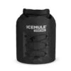 Icemule Pro Large 23L Backpack Cooler - Grey and Black Roll-Top Insulated Soft Cooler