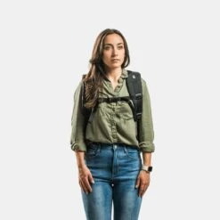 Icemule Pro Large 23L Backpack Cooler - Grey and Black Roll-Top Insulated Soft Cooler -Campmor Outdoor Clothing 1014 Grey2