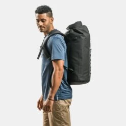 Icemule Pro™ XL Grey/Black – 33L High-Performance Roll-Top Backpack Cooler -Campmor Outdoor Clothing 1015 BK1