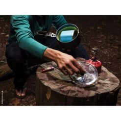 MSR Trail Lite Solo Cook Set – Lightweight 1.3L Hard-Anodized Aluminum Backpacking Kit -Campmor Outdoor Clothing 10373