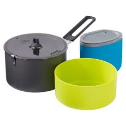 MSR Trail Lite Solo Cook Set – Lightweight 1.3L Hard-Anodized Aluminum Backpacking Kit