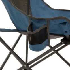 Eureka Low Rider Camp Chair – Portable Folding Outdoor Chair with Faux Leather Trim -Campmor Outdoor Clothing 1102274 detail01