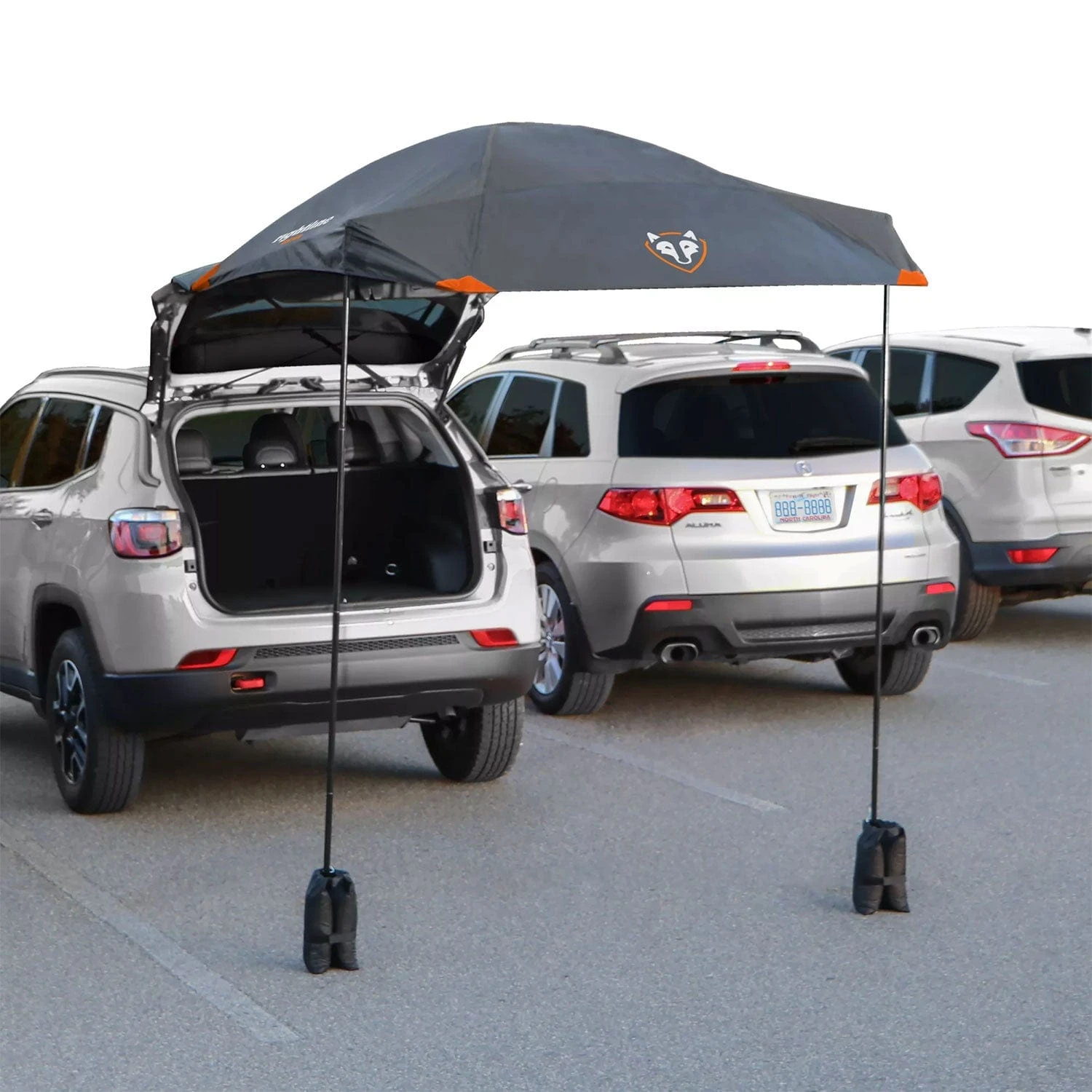 Rightline Gear SUV Tailgating Canopy – Portable Rear Hatch Weather-Resistant Sun Shade 1 Rightline Gear SUV Tailgating Canopy – Portable Rear Hatch Weather-Resistant Sun Shade