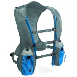 Amphipod PureRun Minimalist 24 Hydration Vest - Includes Dual 12oz Hydraform Bottles - Breathable Mesh Performance Pack -Campmor Outdoor Clothing 1110 22 BLU1