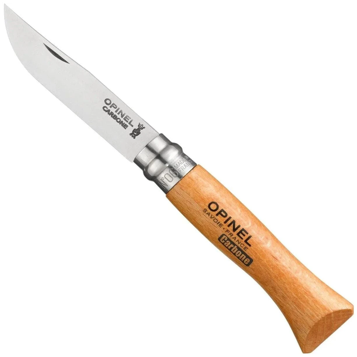 Opinel No.06 Carbon Steel Folding Knife 1 Opinel No.06 Carbon Steel Folding Knife
