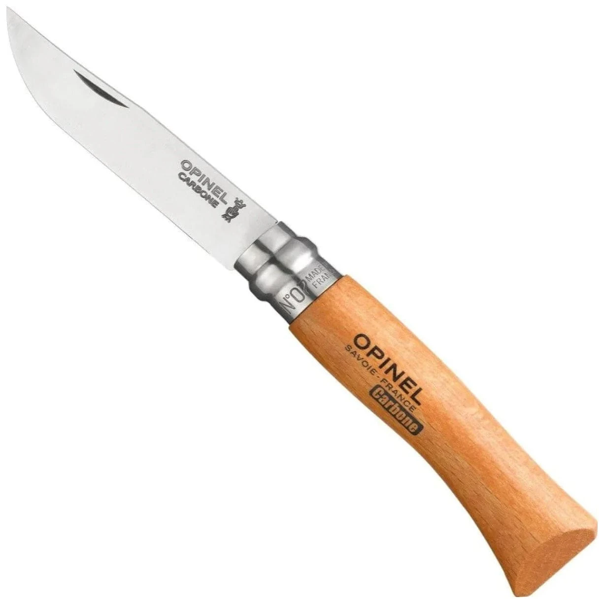 Opinel No. 07 Carbon Steel Folding Knife 1 Opinel No. 07 Carbon Steel Folding Knife