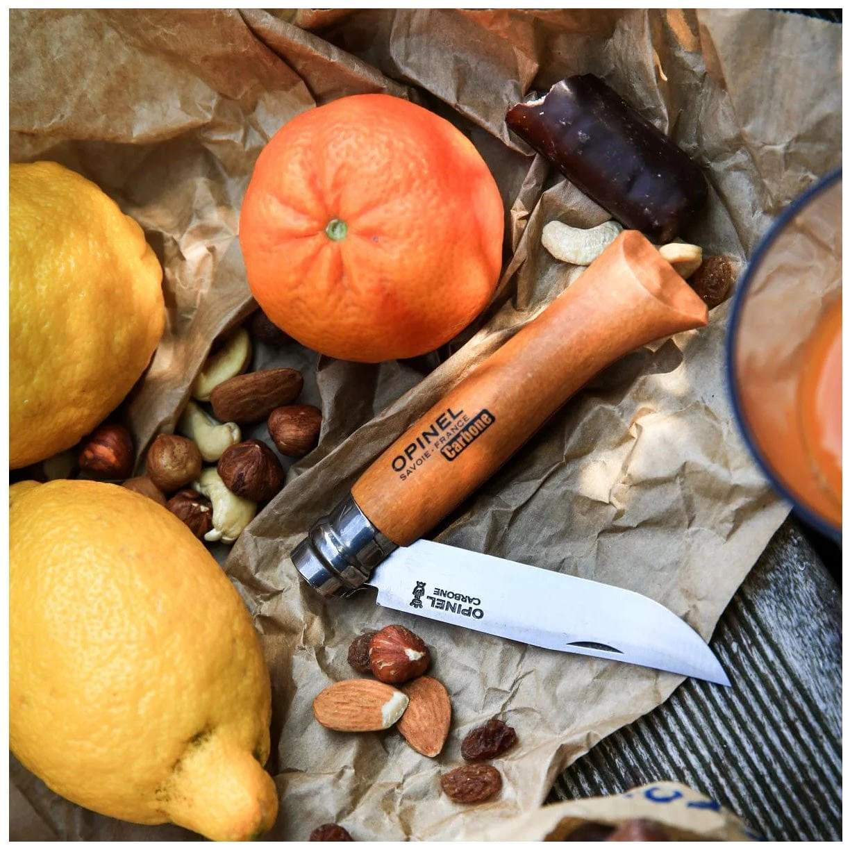 Opinel No. 08 Carbon Steel Folding Knife 2 Opinel No. 08 Carbon Steel Folding Knife - Image 2