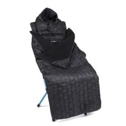 Helinox Black Quilted Toasty Chair Warmer for Sunset & Beach Chairs – Insulated Hooded Liner
