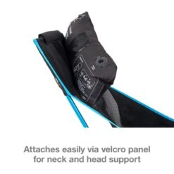 Helinox Black Air & Foam Headrest – Single Release Valve Hybrid Comfort Attachment -Campmor Outdoor Clothing 12775R13
