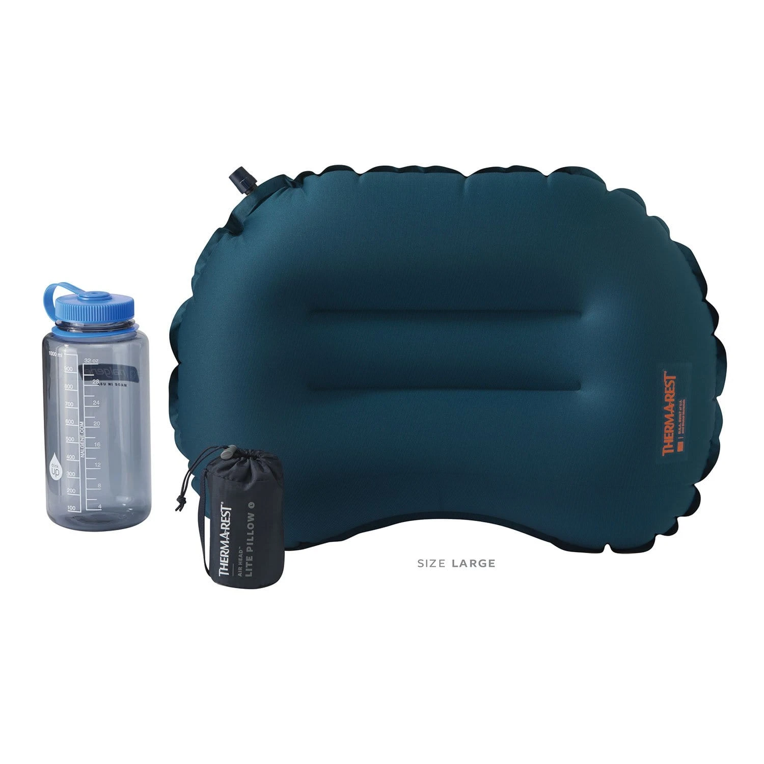 Therm-a-Rest Airhead Lite Pillow in Deep Pacific – Ultra-Light Inflatable Backcountry Sleep System 4 Therm-a-Rest Airhead Lite Pillow in Deep Pacific – Ultra-Light Inflatable Backcountry Sleep System - Image 4