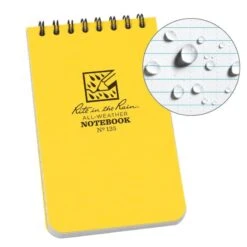 Rite in the Rain 3x5 Top Spiral All-Weather Notebook – Durable Polydura Pocket Field Book 14 Rite in the Rain 3x5 Top Spiral All-Weather Notebook – Durable Polydura Pocket Field Book -Campmor Outdoor Clothing 135