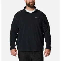 Columbia Men's Big And Tall Klamath Range II Half Zip 6 Columbia Men's Big And Tall Klamath Range II Half Zip -Campmor Outdoor Clothing 1352476 010 3X1