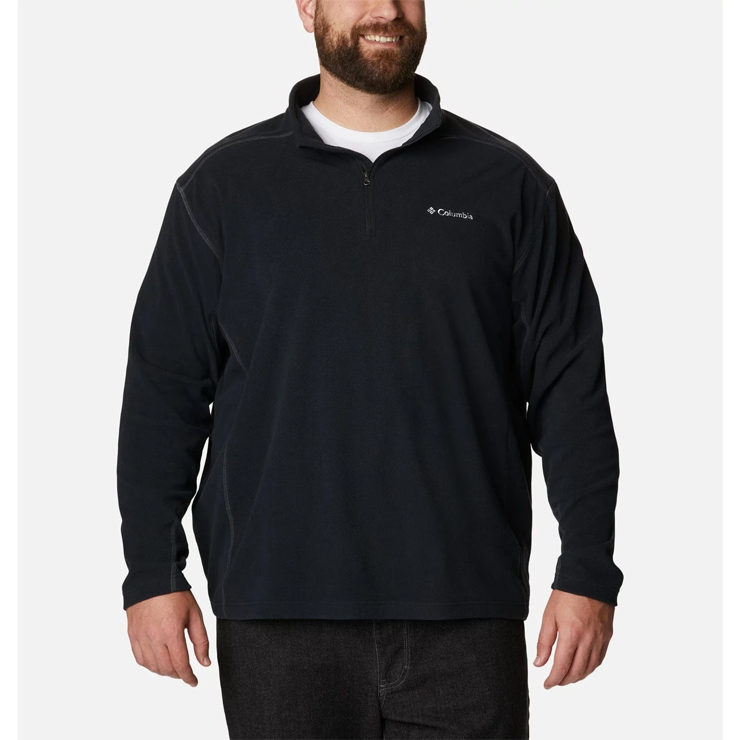 Columbia Men's Big And Tall Klamath Range II Half Zip 3 Columbia Men's Big And Tall Klamath Range II Half Zip - Image 3