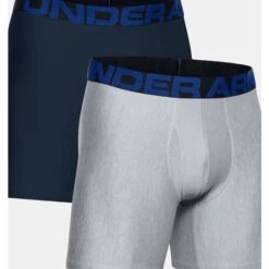 Under Armour Men's UA Tech 6" Boxerjock 2-Pack -Campmor Outdoor Clothing 1363619 4082
