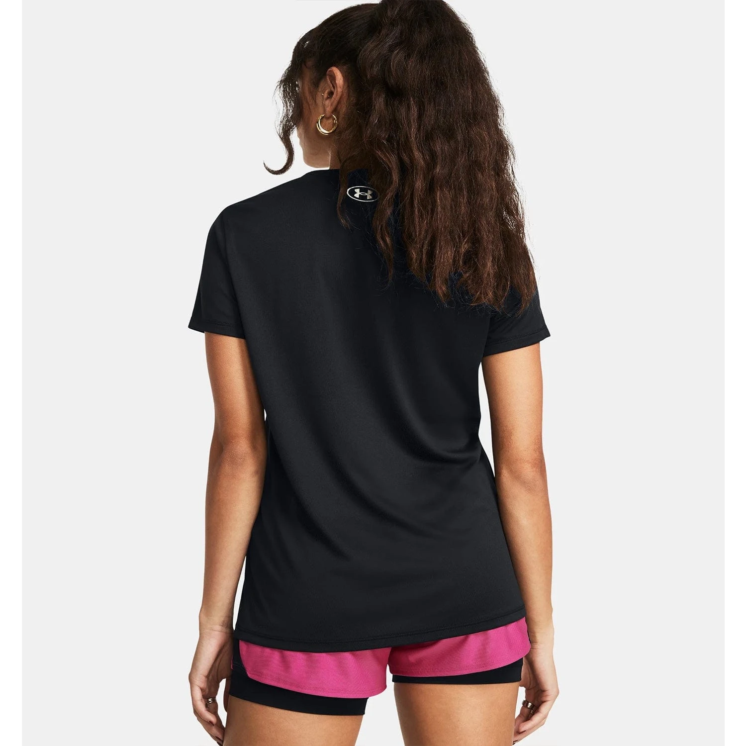 Under Armour Women's UA Tech V-Neck Short Sleeve 2 Under Armour Women's UA Tech V-Neck Short Sleeve - Image 2