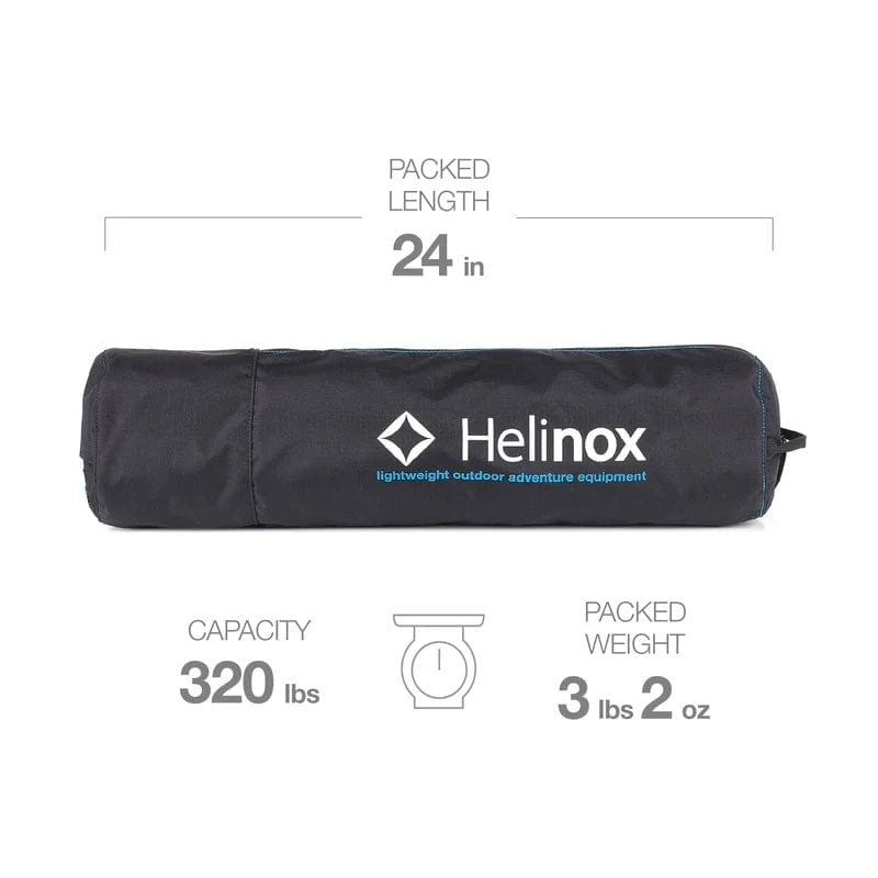 Helinox Cafe Chair – Black High-Seat Portable Dining Camp Chair 4 Helinox Cafe Chair – Black High-Seat Portable Dining Camp Chair - Image 4