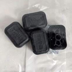 Thule Evo Square Bar Replacement End Caps – 4-Pack Black Finish for SquareBar Roof Racks