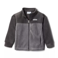 Columbia Charcoal Grey Toddler Steens Mountain II β Classic Patch Logo Full-Zip Fleece Jacket 6 Columbia Charcoal Grey Toddler Steens Mountain II β Classic Patch Logo Full-Zip Fleece Jacket -Campmor Outdoor Clothing 1510453 023 2T2