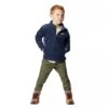 Columbia Charcoal Grey Toddler Steens Mountain II – Classic Patch Logo Full-Zip Fleece Jacket
