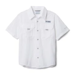 Columbia Boys Bahama Short Sleeve Shirt -Campmor Outdoor Clothing 1675311 100 M1