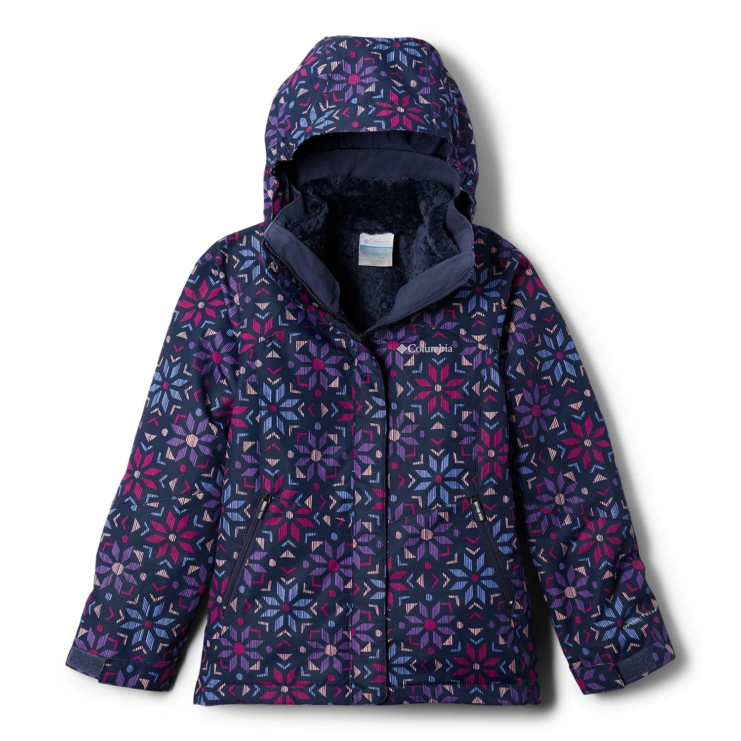 Columbia Girls Bugaboo II Fleece Interchange Jacket – 3-in-1 Waterproof Omni-Heat Ski Parka 4 Columbia Girls Bugaboo II Fleece Interchange Jacket – 3-in-1 Waterproof Omni-Heat Ski Parka - Image 4