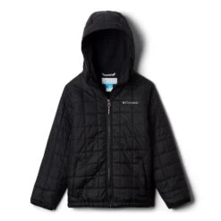 Columbia Boys' Rugged Ridge Sherpa Lined Insulated Jacket - Water Resistant Hooded Outerwear -Campmor Outdoor Clothing 1863741 010 L