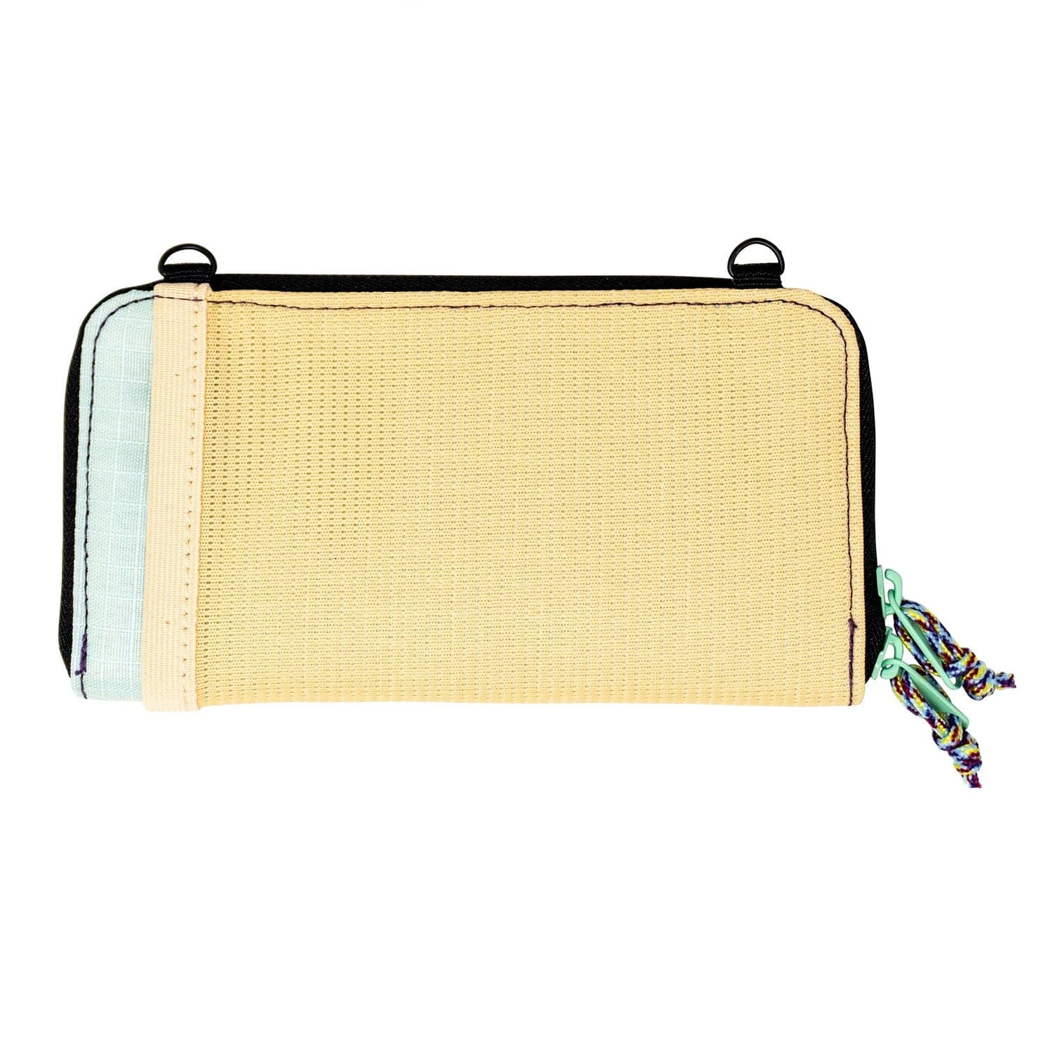 Chums Nomad Wallet Black Canvas – Large RFID Travel Wallet with Phone Pocket & Strap 6 Chums Nomad Wallet Black Canvas – Large RFID Travel Wallet with Phone Pocket & Strap - Image 6