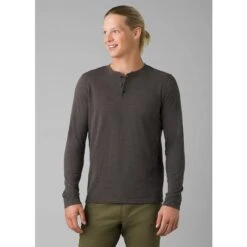 PrAna Men's Ronnie Henley II -Campmor Outdoor Clothing 1968041 0201