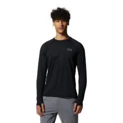 Mountain Hardwear Men's Crater Lake Long Sleeve Crew 6 Mountain Hardwear Men's Crater Lake Long Sleeve Crew -Campmor Outdoor Clothing 1982421 010 S1