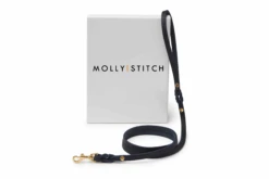 Butter Leather City Dog Leash - Navy Blue By Molly And Stitch US