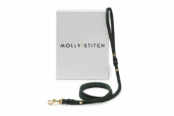 Butter Leather City Dog Leash - Forest Green By Molly And Stitch US
