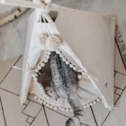 Cozy Haven Pet Teepee: A Stylish Retreat For Your Furry Friend By Dog Hugs Cat -Campmor Outdoor Clothing 1a39bcd2 a4eb 4444 a3d3 e9ee12fba051