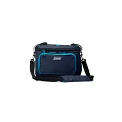 Coleman XPAND 30-Can Soft Cooler Backpack - Blue Nights with Neon Accents