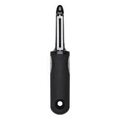 OXO Good Grips Black Swivel Peeler – Japanese Stainless Steel Blade Kitchen Tool