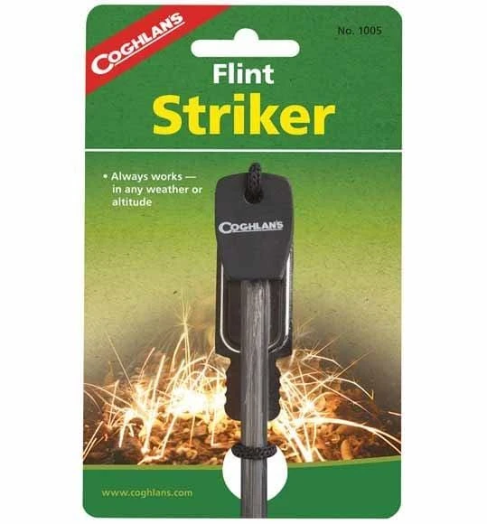 Coghlan's Flint Striker All-Weather Ferro-Cerium - Survival Fire Starter Kit 1 Coghlan's Flint Striker All-Weather Ferro-Cerium - Survival Fire Starter Kit
