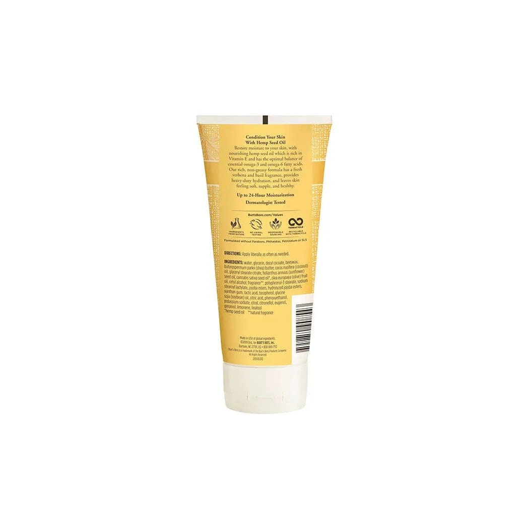 Burt's Bees Hemp Body Lotion 4 Burt's Bees Hemp Body Lotion - Image 4