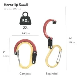 Heroclip Small -Campmor Outdoor Clothing 210012 9191