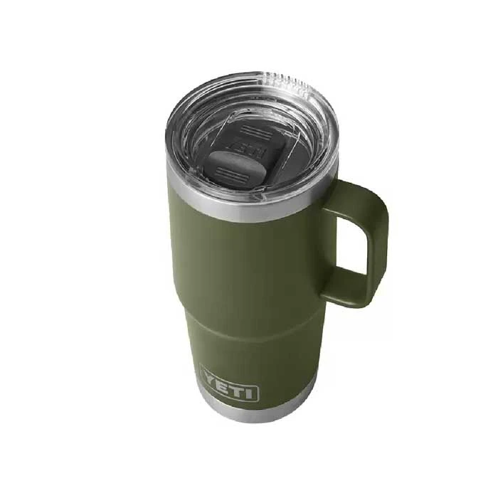 Yeti Rambler 20 oz Travel Mug with Stronghold Lid – Leak-Resistant Stainless Steel Tumbler 8 Yeti Rambler 20 oz Travel Mug with Stronghold Lid – Leak-Resistant Stainless Steel Tumbler - Image 8